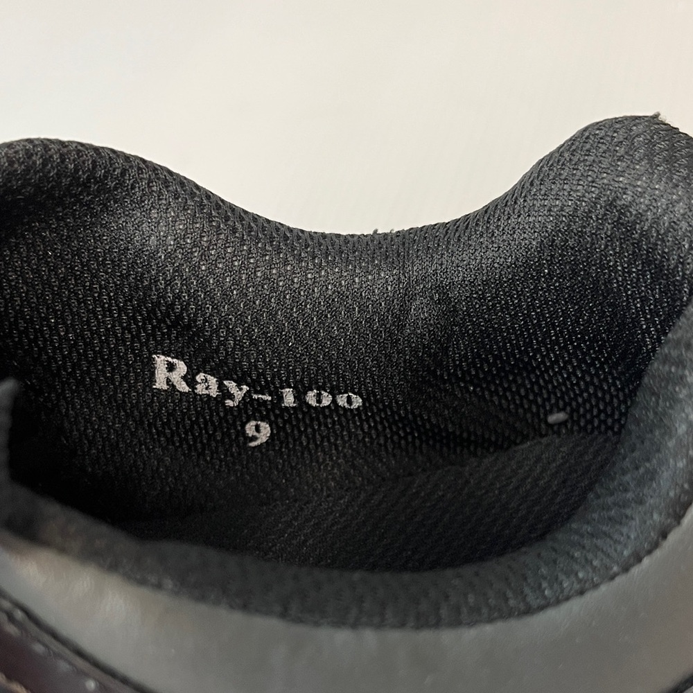 Men's Black Athletic Shoes v2276 - Picture 7 of 10